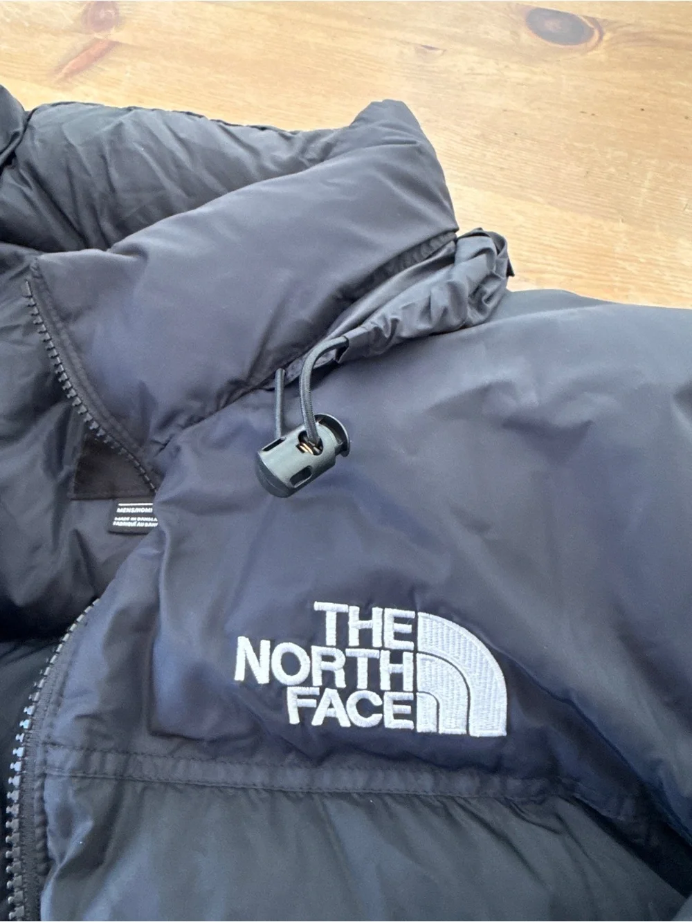 Mens Large North Face 1996 Retro Nuptse Black Insulated Puffer Jacket